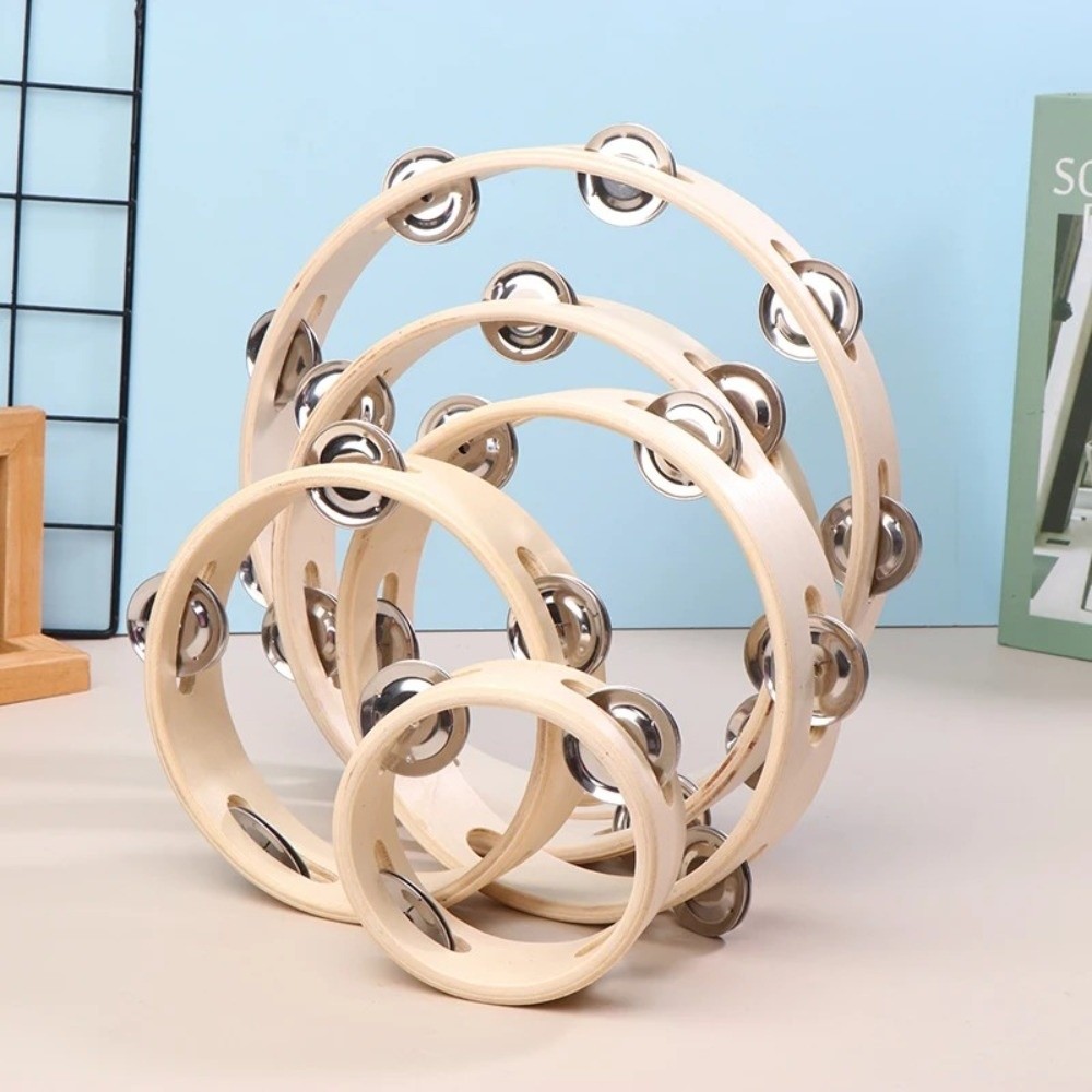 Musical Instrument Gif - Drum Tangan Kayu Baru Ukuran 4/6/7/8/10