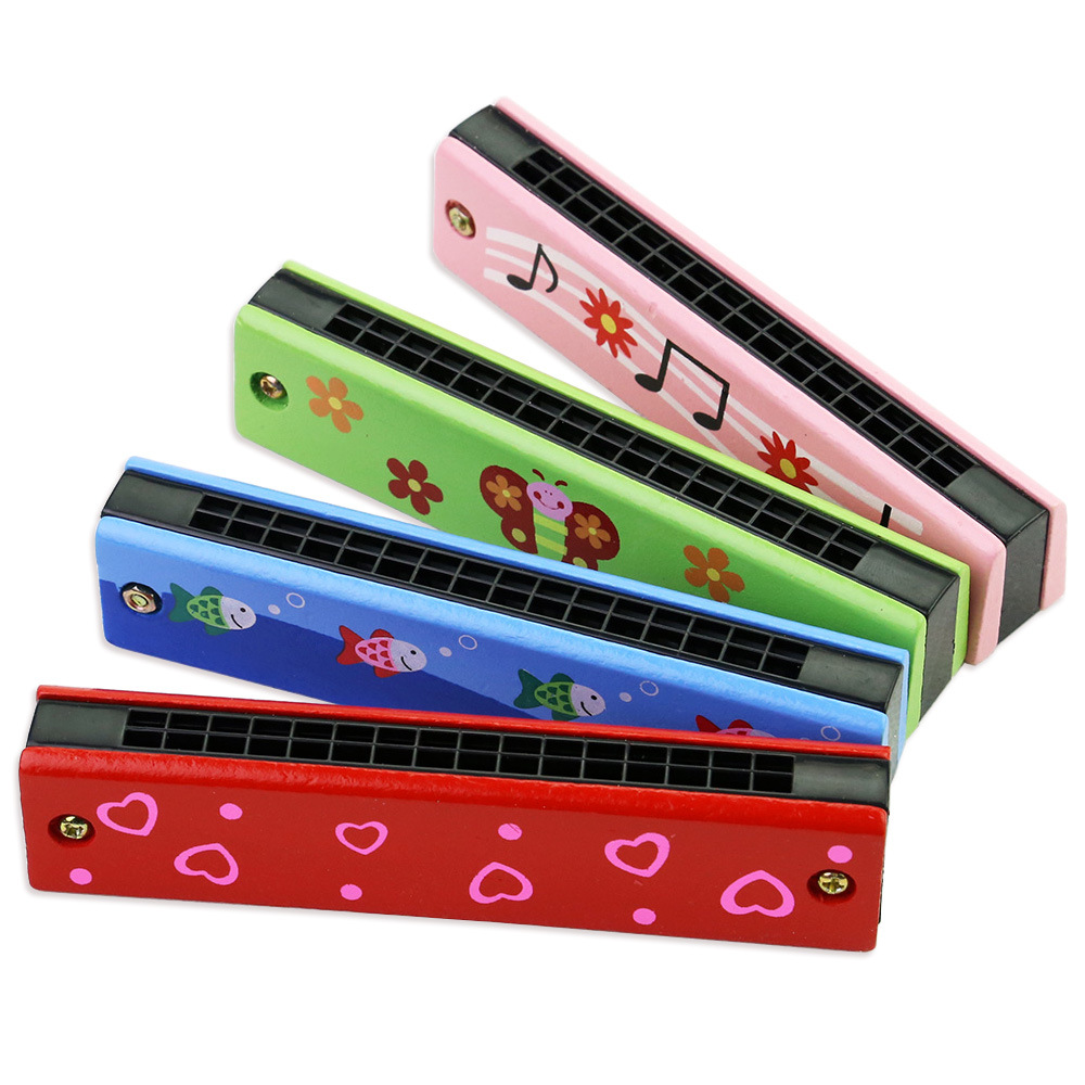Musical Instrument You Blow - Harmonika Anak-anak, Mainan Alat Musik Kayu