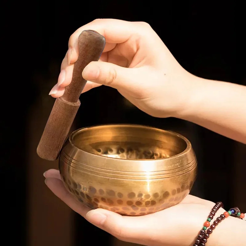 Tibetan Singing Bowl - Set Mangkuk Bernyanyi Tibet Miwayer Meditation
