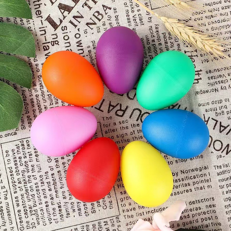 2 Buah Pengocok Telur Plastik  - Musical Instrument Gif ulasan dan harga