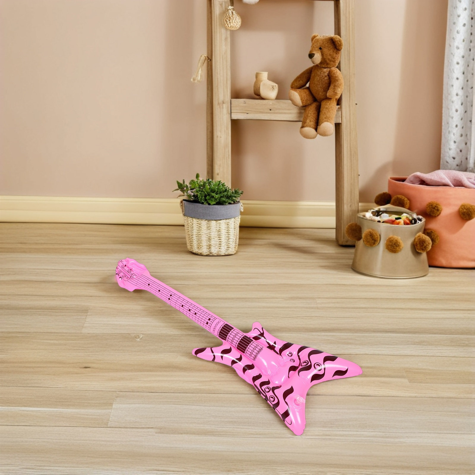 Gitar Rock and Roll Tiup Retro - Musical Instrument You Blow ulasan dan harga