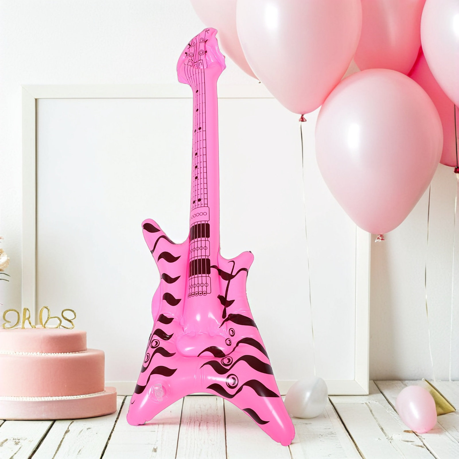 Gitar Rock and Roll Tiup Retro - Musical Instrument You Blow ulasan dan harga