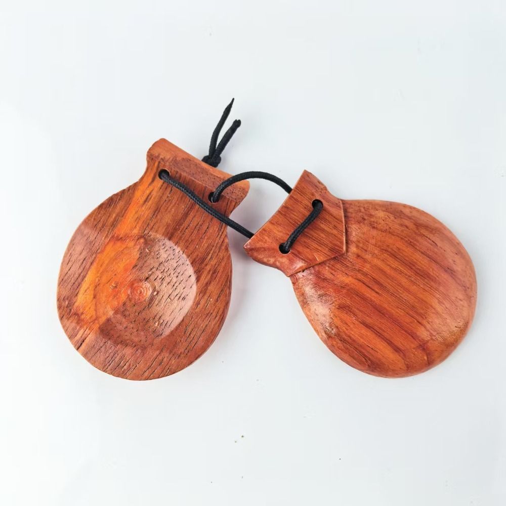 Kastanet Kayu Orff Desain Trad - Castanet Flamenco ulasan dan harga