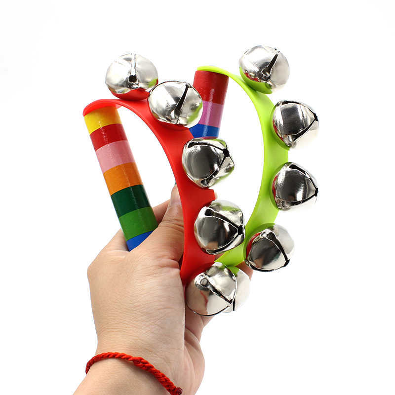 Lonceng Tangan Pelangi Peganga - Musical Instrument You Shake ulasan dan harga