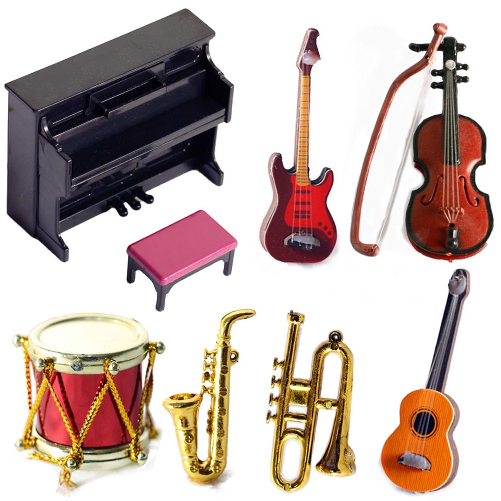 Boneka Miniatur Alat Musik 1/1 - Musical Instrument Gif ulasan dan harga