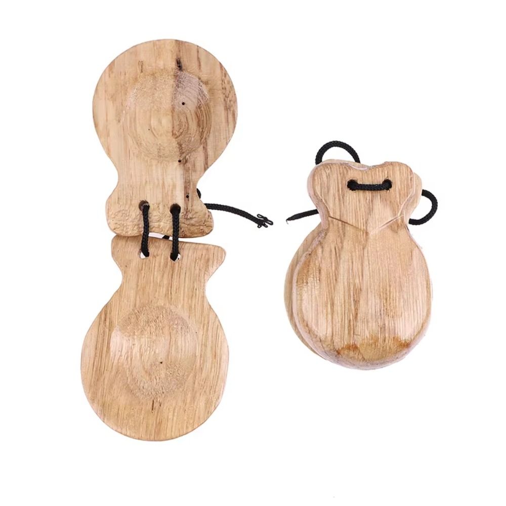 Kastanyet Kayu Orff Percussion - Castanet Flamenco ulasan dan harga