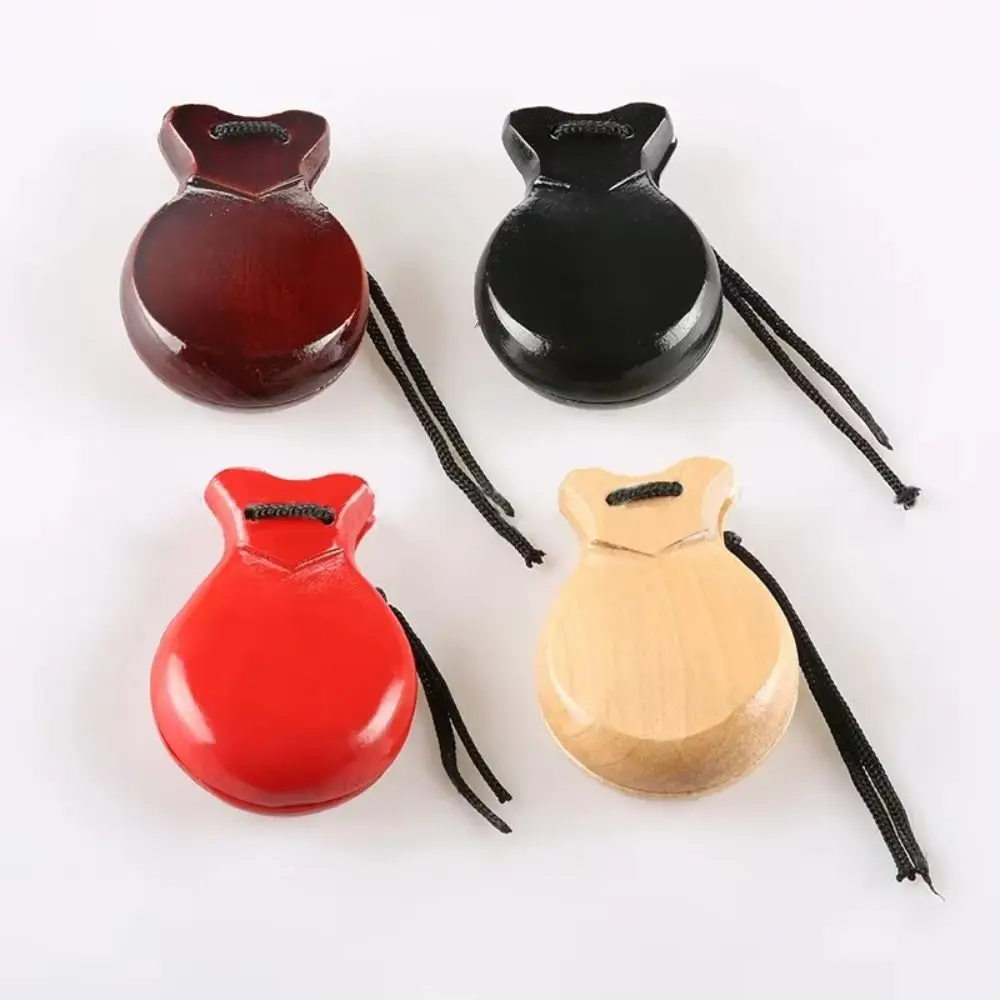 Alat Musik Kayu Spanyol Tangan - Castanet Flamenco ulasan dan harga