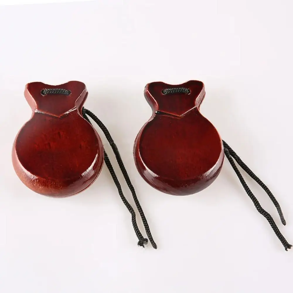 Alat Musik Kayu Spanyol Tangan - Castanet Flamenco ulasan dan harga