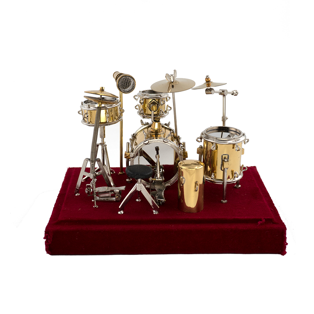 Miniatur Jazz Drum Kit Model M - Musical Instrument Kit ulasan dan harga