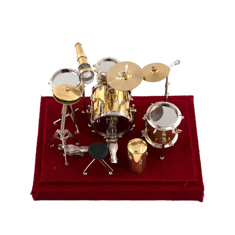 Miniatur Jazz Drum Kit Model M - Musical Instrument Kit ulasan dan harga
