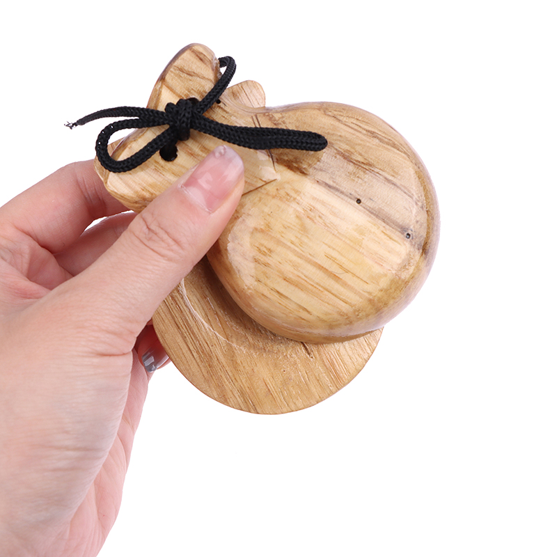 2 Buah Alat Musik Perkusi Anak - Castanet Flamenco ulasan dan harga