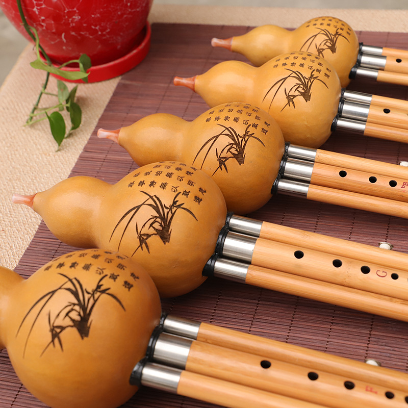 Alat Musik Suling Labu Nanzhu, - Musical Instrument You Blow ulasan dan harga