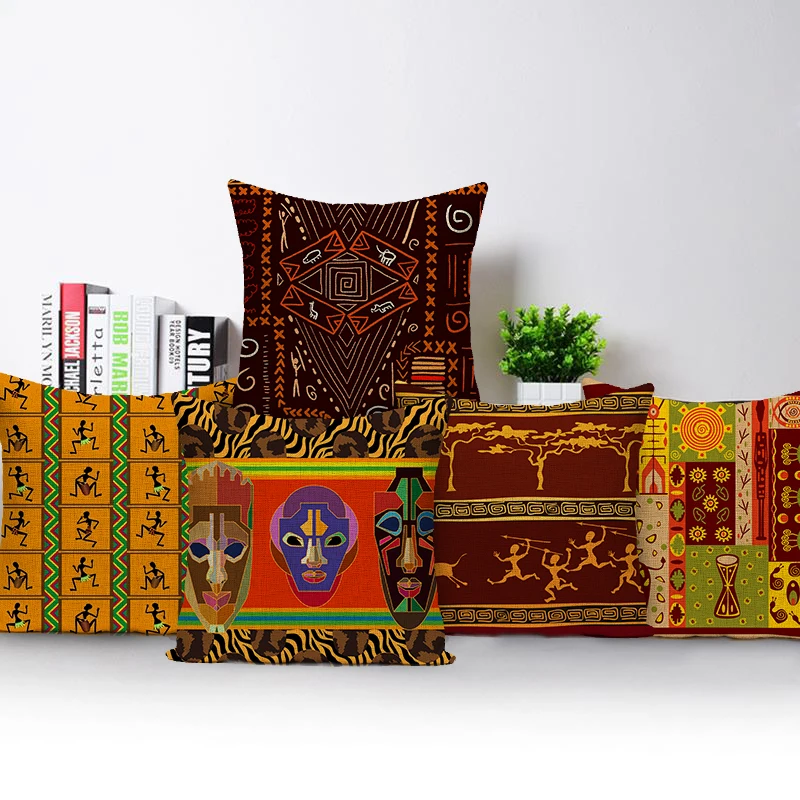 Sarung Bantal Wanita Afrika Re - Musical Instrument In Africa ulasan dan harga
