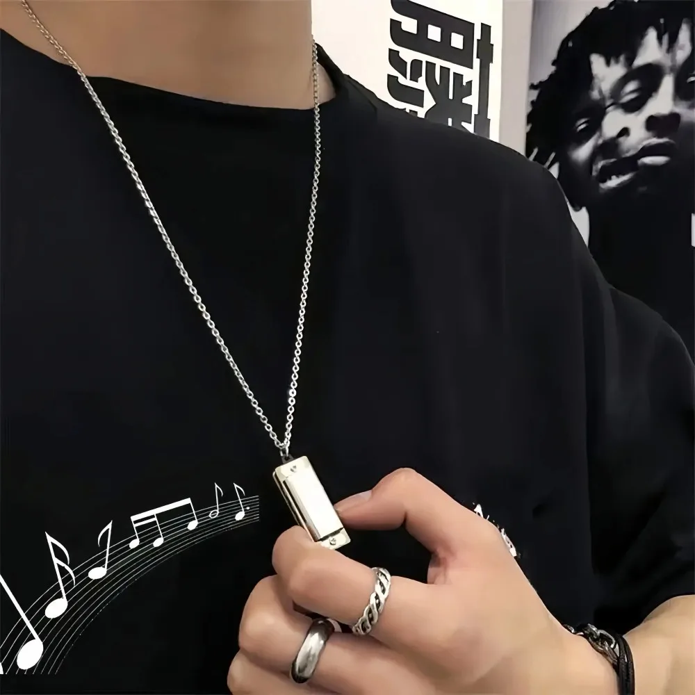 Kalung Harmonika Mini Pria dan - Musical Instrument You Blow ulasan dan harga