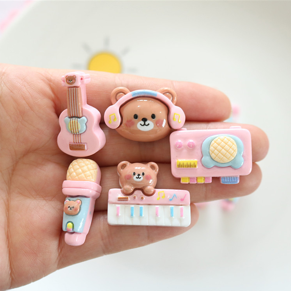 10 buah alat musik beruang men - Musical Instrument Jewelry ulasan dan harga