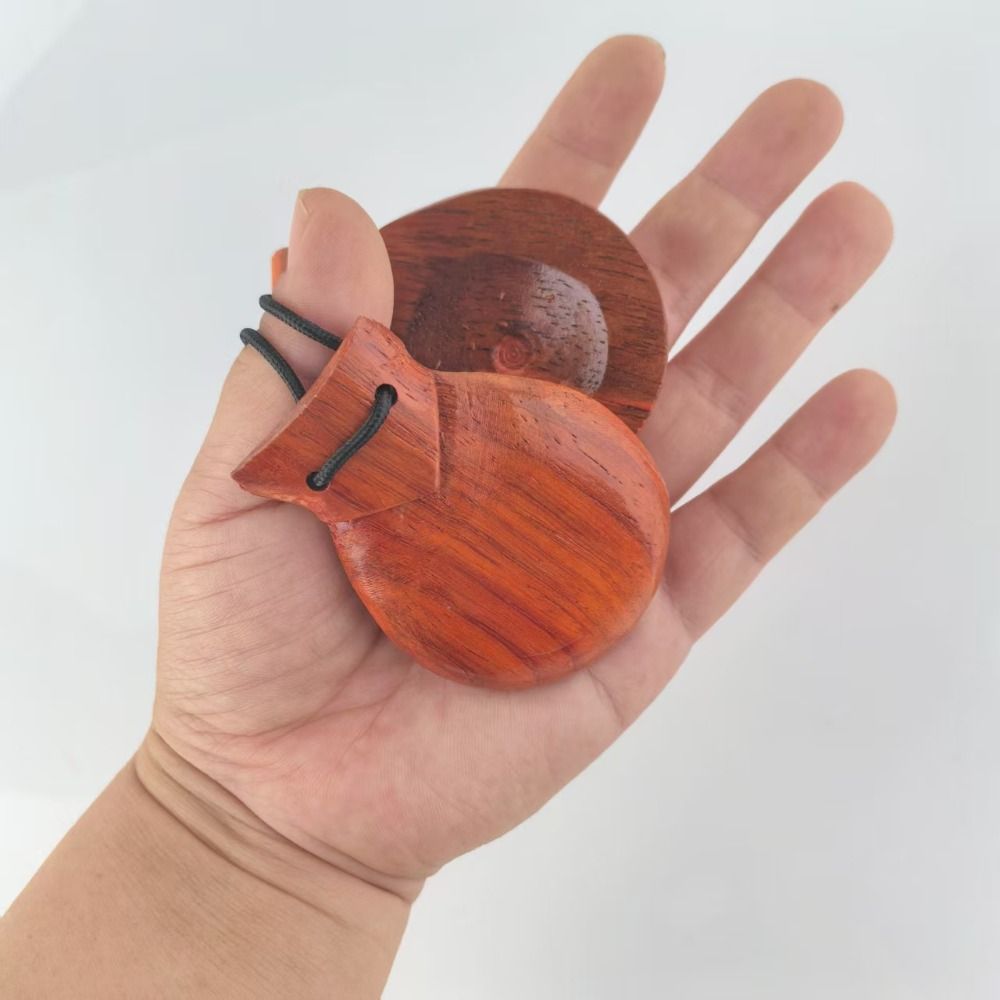 Kastanyet Kayu Orff Desain Tra - Castanet Flamenco ulasan dan harga