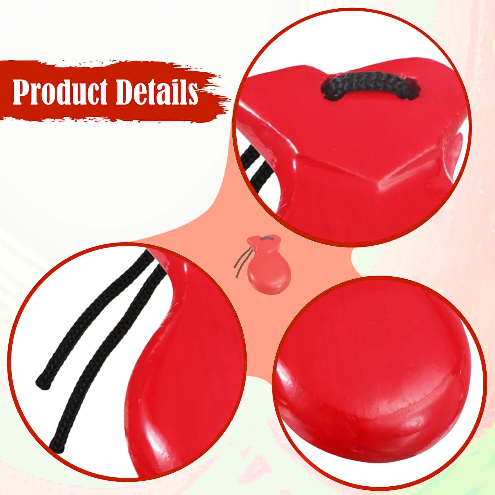 2 Buah Alat Musik Perkusi Kast - Castanet Flamenco ulasan dan harga