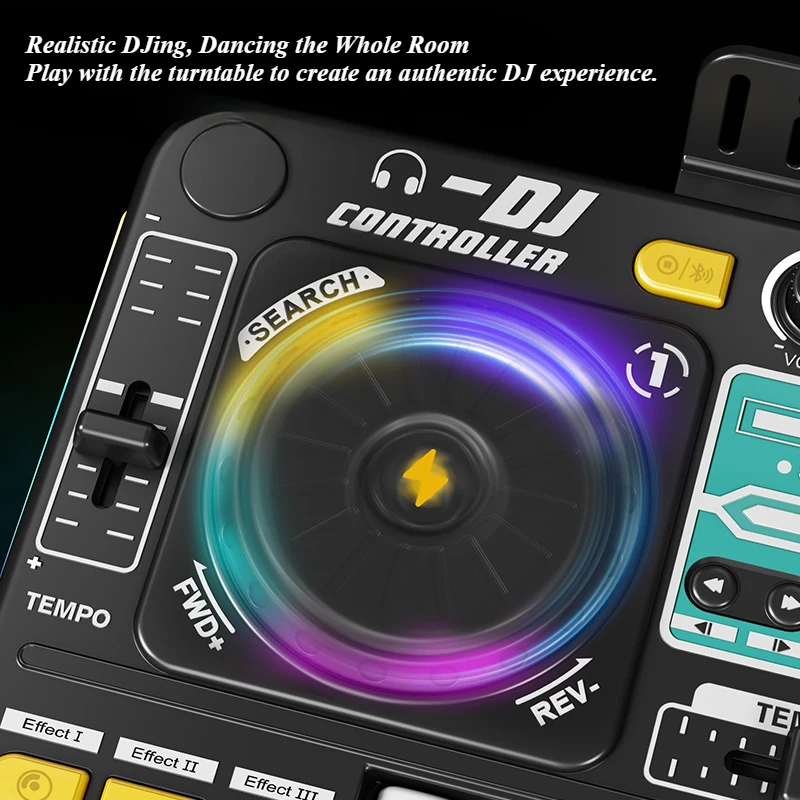 Mixer DJ Anak dengan Mikrofon  - Musical Instrument Gif ulasan dan harga