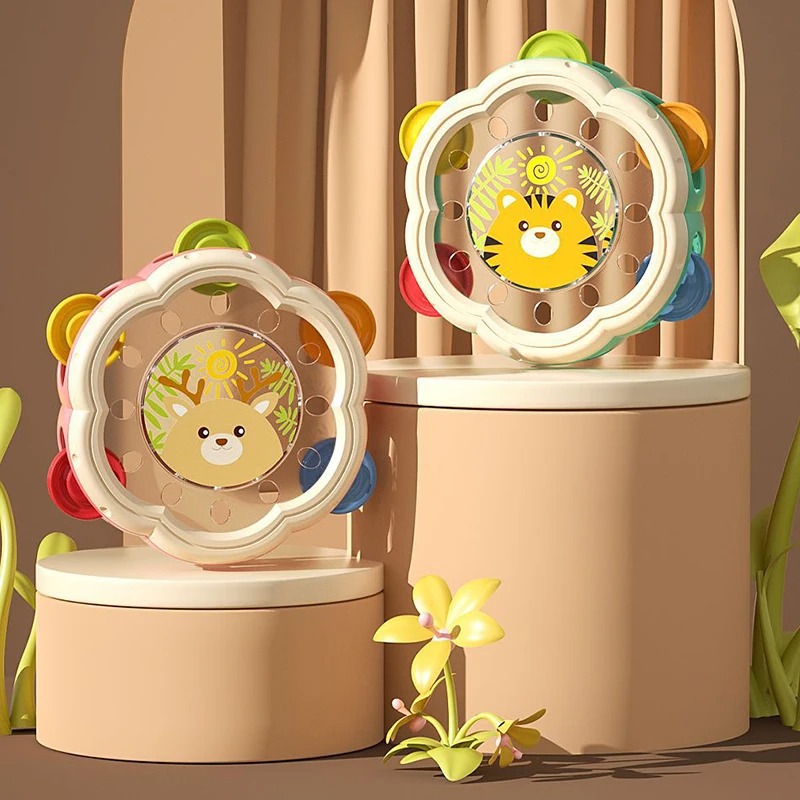 Mainan Drum Tangan untuk Bayi  - Musical Instrument You Shake ulasan dan harga