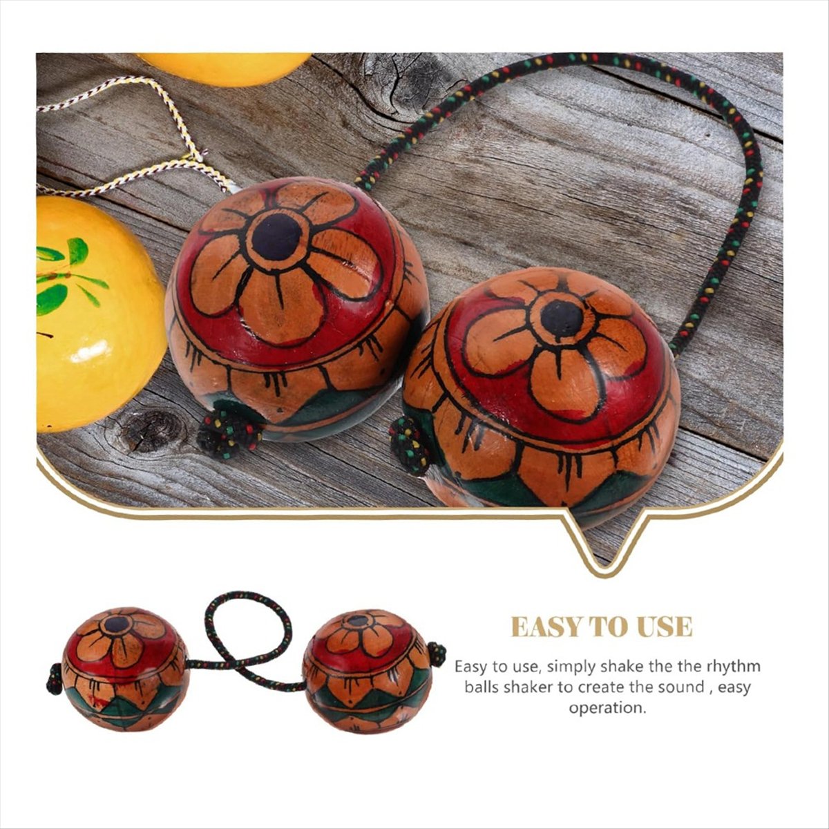【HOT!TURE】Alat Musik Maracas G - Musical Instrument You Shake ulasan dan harga